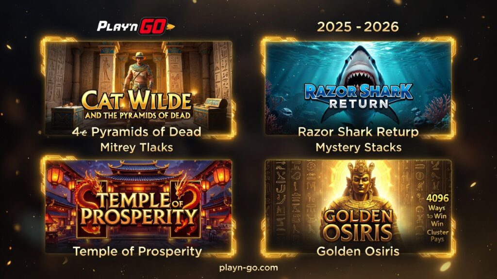 New Play'n GO Slots Online Releases